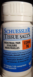 Comb N - Menstrual Pain (Schuessler)